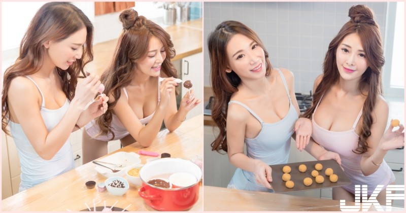 【蜗牛棋牌】巨乳家政系！JKF「巧克力甜心」挑逗男人慾望！女x2「大尺度誘惑」讓你淺嚐初戀的味道…