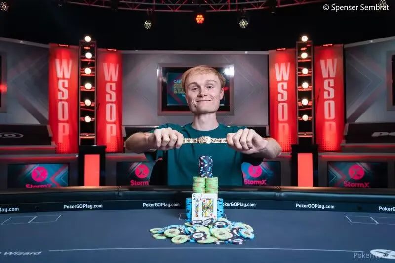 【EV扑克】德国再出神童，22岁的 Sturm 击败75岁的 Klein，夺得豪客赛金手链及154万刀奖金