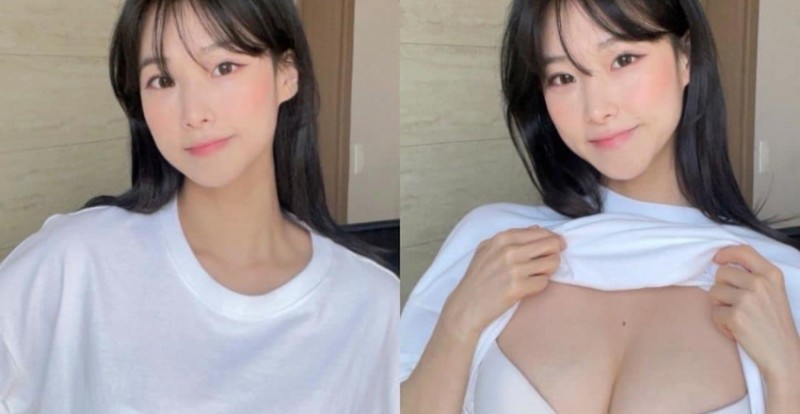 【蜗牛棋牌】穿衣顯瘦，脫衣有肉！「巨乳妹子」衣服一掀爆乳身材驚豔網友