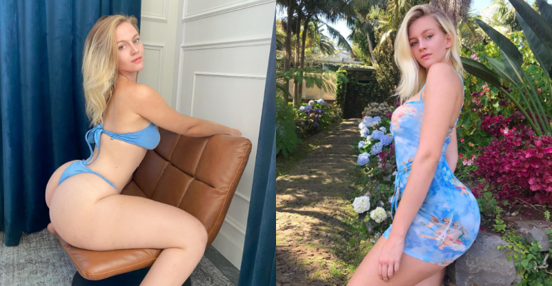 【蜗牛棋牌】開胸裝算什麼…荷蘭妹「炸臀裝」穿上身　豐滿挺翹大蜜桃3D視覺效果殺