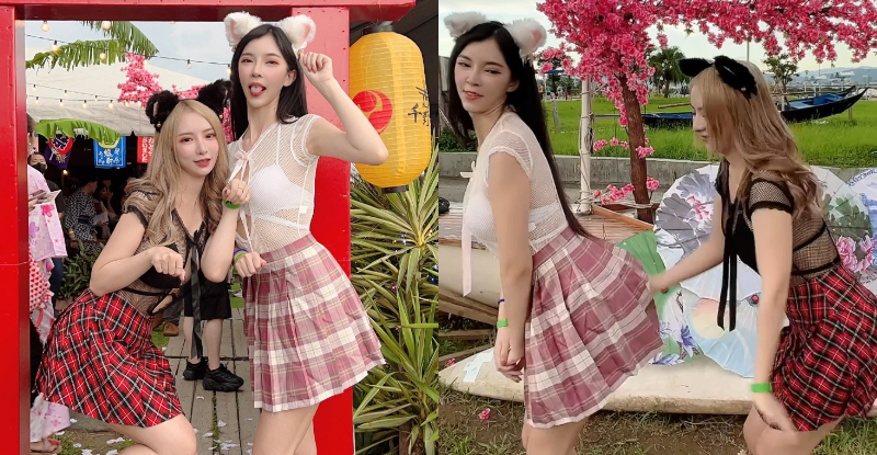 【蜗牛棋牌】七夕姊妹丼！「丁丁＆蘿莉」玩耍打屁屁，「E乳互撞」粉絲搶收養