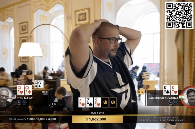 【EV扑克】好惨一老哥!QQ撞KK 一手牌损失近80万美金!