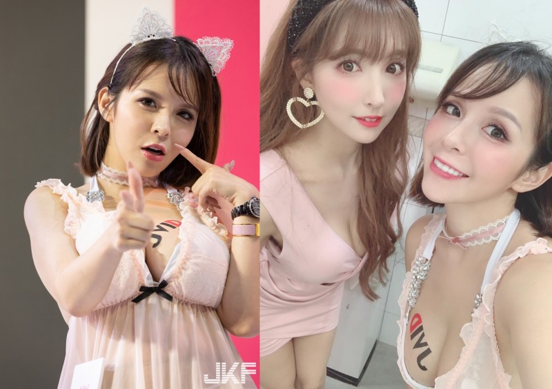 【蜗牛棋牌】有一種巨乳,叫做香菱!JVID「最強波神」TRE展場制霸 後台不忘「深溝霸淩」三上悠亞