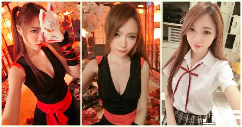 超可愛！甜美系「白皙美胸正妹」極品身材好犯規！滿滿的「制服誘惑」引人遐想…