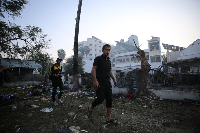 加沙医院遭袭致数百人死亡 拜登中东之行面临窘境