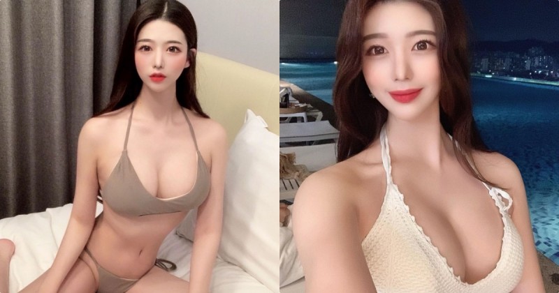 美豔姐姐「夜間玩水曲線辣翻」，「火辣的比基尼線條」要迷暈粉絲！