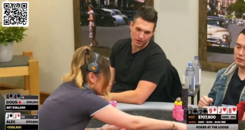 【EV扑克】Doug Polk用A4s诈唬踢钢板,创造扑克室有史以来最大底池