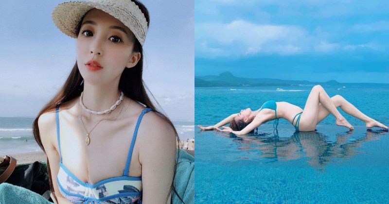 台灣正妹遠赴杜拜「挑戰裸泳」，超性感背影讓網友想瘋狂放大欣賞！