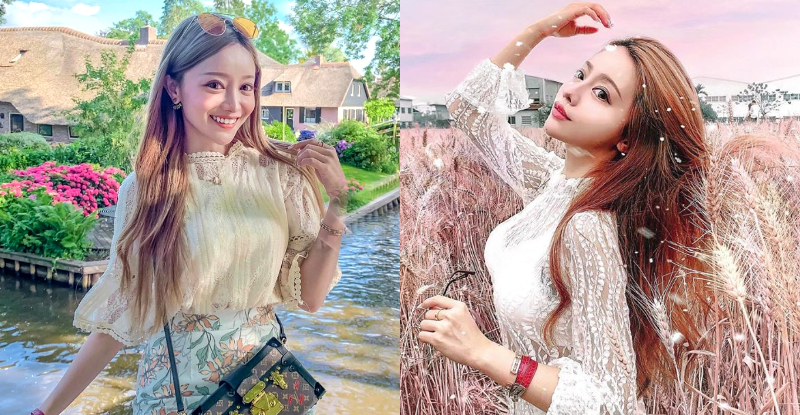 【蜗牛棋牌】畫面太夢幻！超美尤物「Chiehyu」智慧囤脂曲線太極致，全球美景狠狠烙下火辣身影！