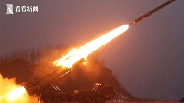 朝鲜最高领导人金正恩指导试射新型地对舰导弹