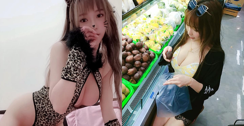 【蜗牛棋牌】飛機杯老闆娘「Gilana 邱默默」輕舔產品後誠徵試用者 火辣美乳一併見客宣傳