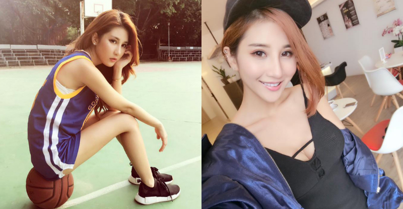 【蜗牛棋牌】想打籃球了！球場捕獲「長腿正妹」白嫩細腿好搶眼！好想上前搭訕啊…