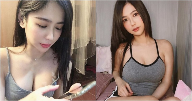 【蜗牛棋牌】甜美小宅女「楊吉兒」平常不出門，光是在家自拍就讓人快受不了～