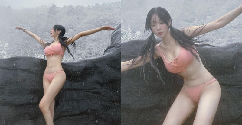 【蜗牛棋牌】巨乳正妹泡露天溫泉滑倒瞬間被拍　糗照吸引超過5萬人按讚