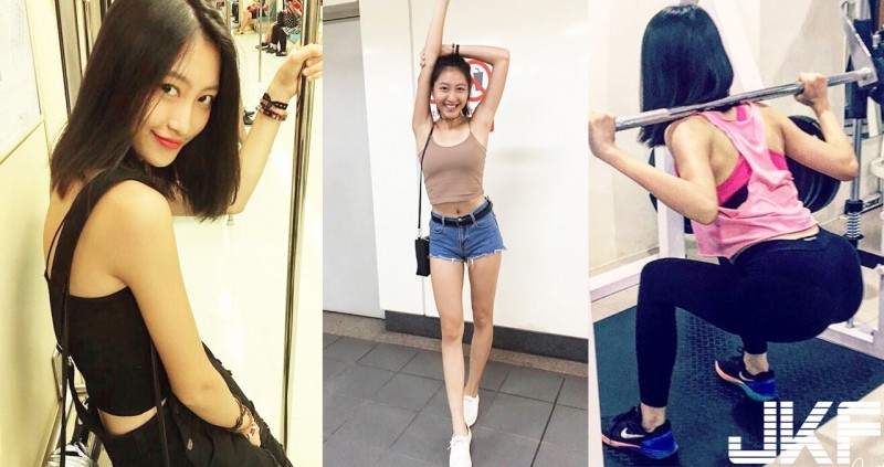 【蜗牛棋牌】「北捷短髮妹」就是狂！美臀長腿「爆汗」運動超誘人～這腹肌根本打趴一堆人…