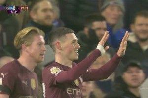 【蜗牛棋牌】重回前四!曼城6-0伊镇近五轮不败 福登2射1传多库科瓦西奇传射