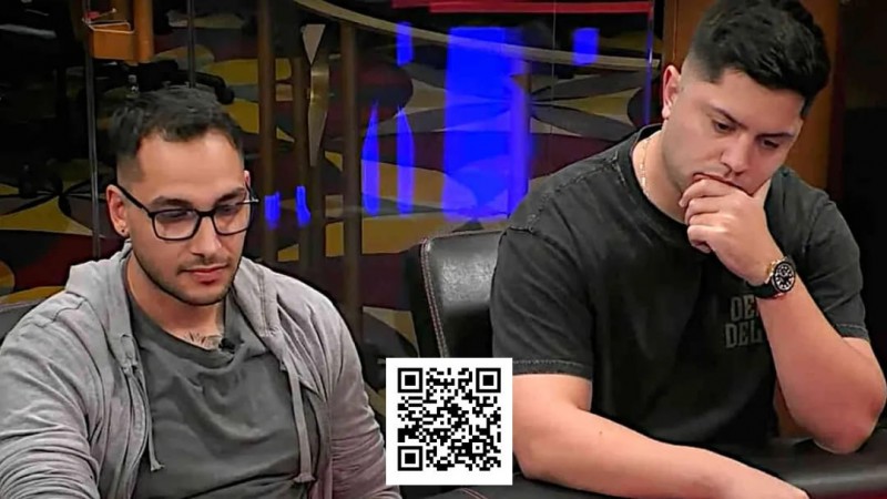 【EV扑克】牌局分析:面对河牌全压,只有一对Q就也敢跟注抓鸡?