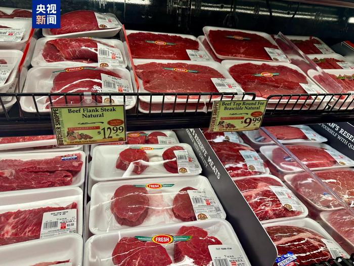 不只鸡蛋涨价 美国牛肉价格也上涨