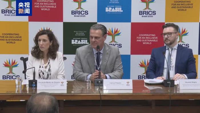 巴西农业部长：美关税政策下 金砖国家应加强农产品贸易合作