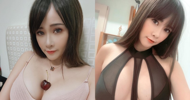 【蜗牛棋牌】有容奶大的長腿美人「妃妃」！兇猛F罩杯夾櫻桃好吃又好玩，網友：我也要！