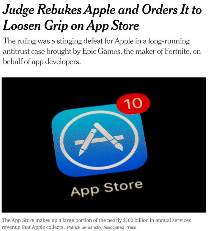 【蜗牛棋牌】“公然违反禁令!”美国法官再次严厉要求苹果“整改”