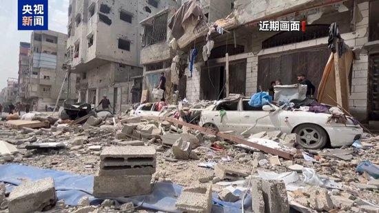 加沙多地遭袭 巴武装人员与以军激烈战斗
