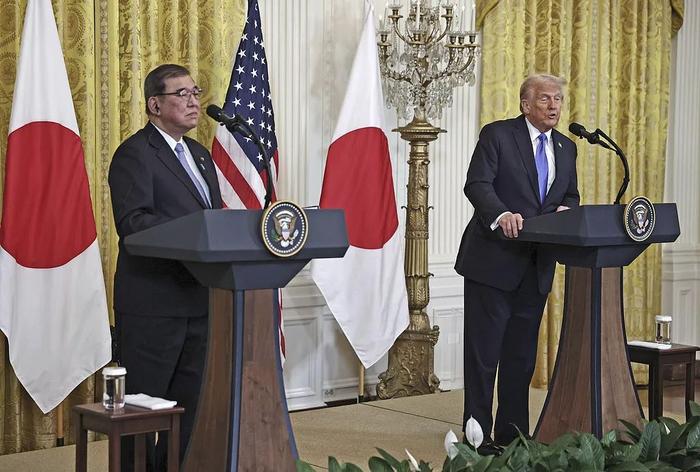 日媒：特朗普与石破茂通话时“推销”美国战斗机，试探日方购买意向