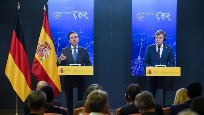 【蜗牛棋牌】西班牙倡议停止向以色列供武 德国外长重申军援立场不变