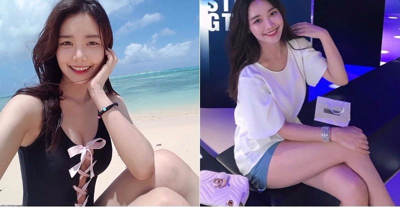 【蜗牛棋牌】妹子胸前綁帶大露「可愛美乳」超聚焦， 還沒彎腰「深溝」就跑出獻寶啦！