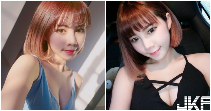 短髮妹子巨乳太兇狠，「火辣車頭燈」讓粉絲想直衝大馬了！