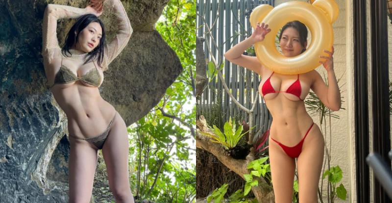 【蜗牛棋牌】有奶又有馬甲線的超強Body！J奶女星《風吹惠》初次進攻TRE