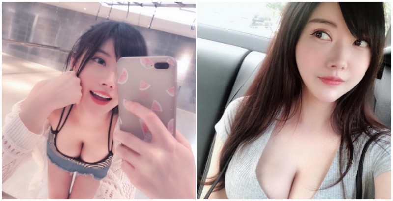 【蜗牛棋牌】自拍角度真的很重要！「豪乳直播主」姚采辰一彎腰就乳浪太強，注意力都被吸走