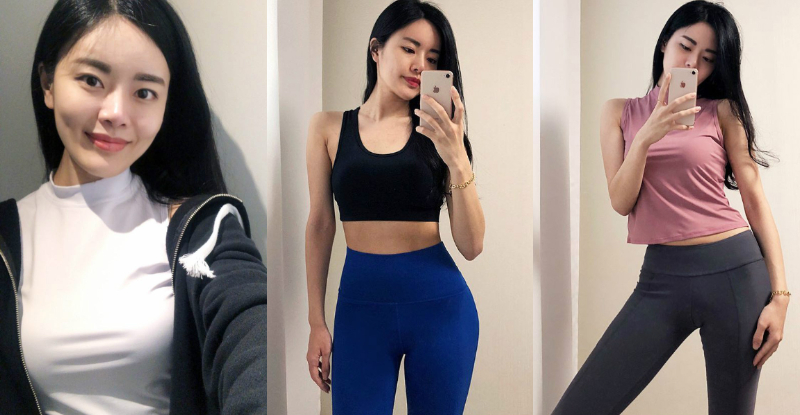 【蜗牛棋牌】「運動正妹」背心內衣大爆火辣身材，前凸後翹「完美翹臀」邪惡乍現啦！