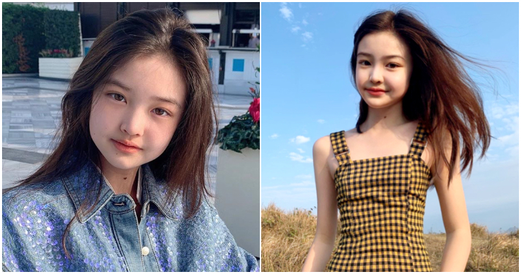 【蜗牛棋牌】她才 15 歲！中國正妹「三三」一家基因超強大　三姐弟合照曝光讓你想重新投胎！