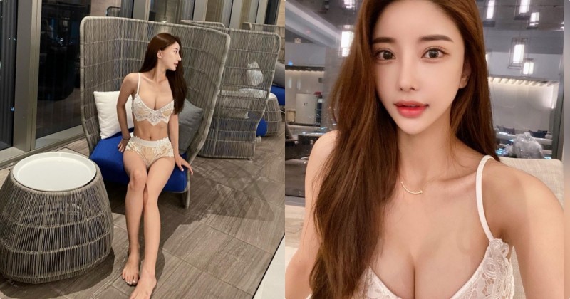 【蜗牛棋牌】練出火辣胴體的「九頭身長腿姐姐」，絕佳比例「曲線超緊實」！