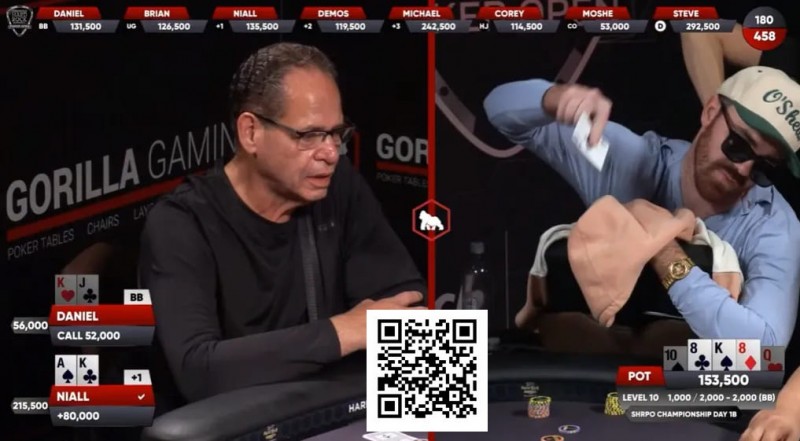 【EV扑克】顶葫芦自信亮牌秒傻眼:咋有三张底牌!被判无效错失巨池