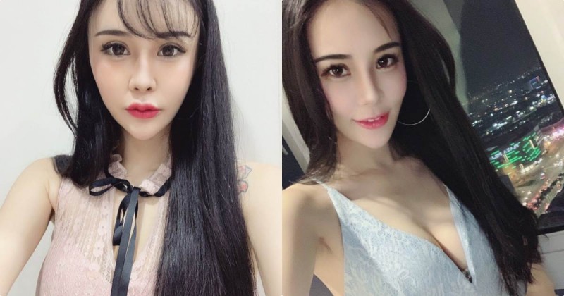 超電眼狂野辣妹「瑄妹兒」，火辣深V裝露出「誘惑美乳」！