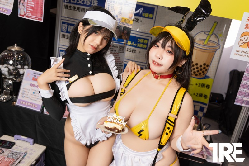 【蜗牛棋牌】乳香四溢!2025TRE「JVID 創作者攤位」盛況直擊 超邪惡「美乳視角」渾圓雙球藏不住
