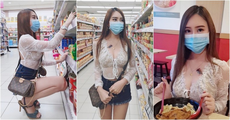 【蜗牛棋牌】衝一波了!捕獲大賣場「甜美系正妹」閨蜜側拍引瘋傳!超棒視角讓人大飽眼福