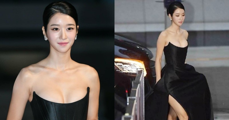 【蜗牛棋牌】雖然是走光但沒關係！徐睿知「紅毯大爆乳」，超低胸禮服連胸貼都跟著跑出來！