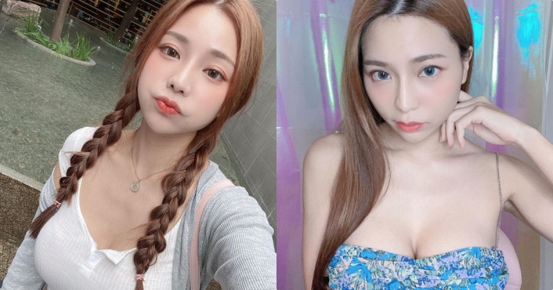 【蜗牛棋牌】性感正妹「Rachel」平口裝美乳好辣,「白嫩水光肌」散發迷人光澤!