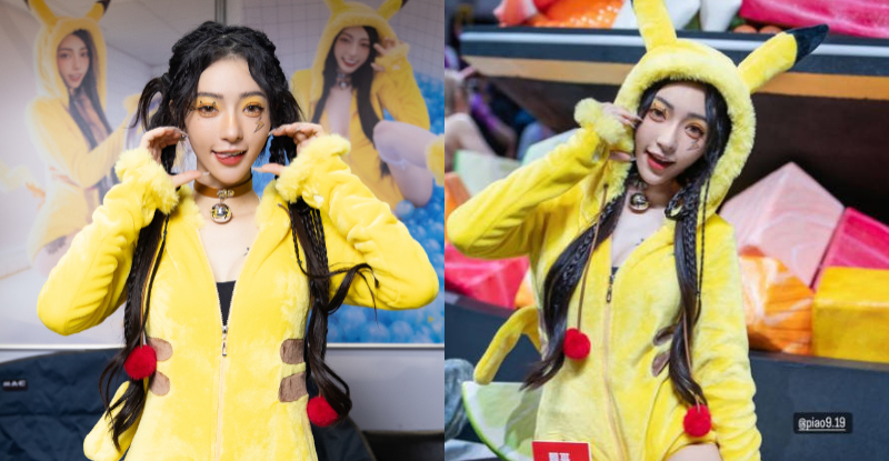 【蜗牛棋牌】TRE寶可夢！JKF人氣女神「飄哥」招待超漏電，「限量抱枕」馬上抱回家！