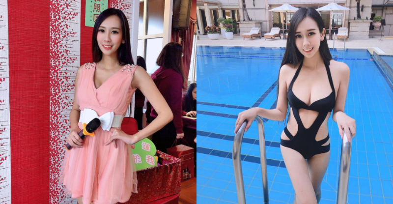 【蜗牛棋牌】氣質主持人「佳蓉」甜到想立刻抱緊處理 比基尼美乳身材好辣喔!