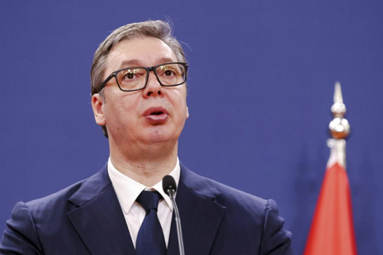 美国制裁俄企控股的塞尔维亚石油工业公司之际，塞俄举行会谈，武契奇发声