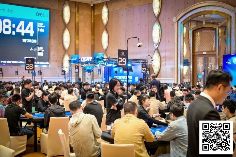 【EV扑克】2025CPG®横琴湾巡游赛 | 首轮战罢，主赛1780人次参赛，598人晋级第二轮，佟鑫领跑C组