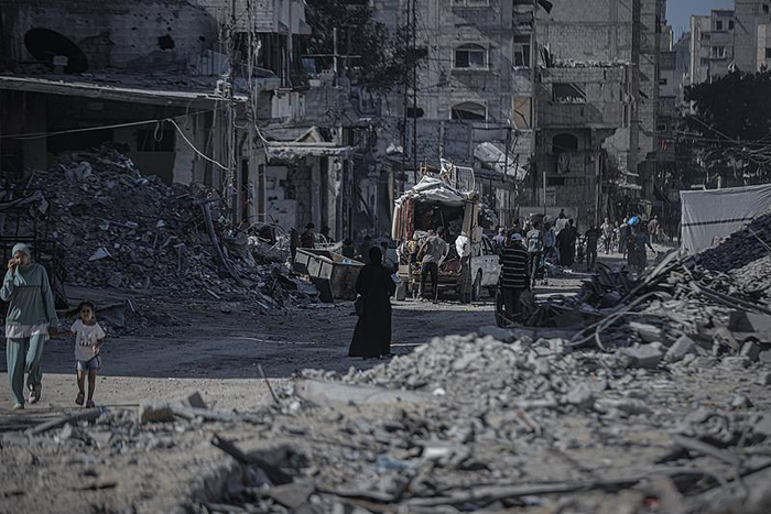 【蜗牛棋牌】加沙地带民防部门:以军当日发动至少3次空袭