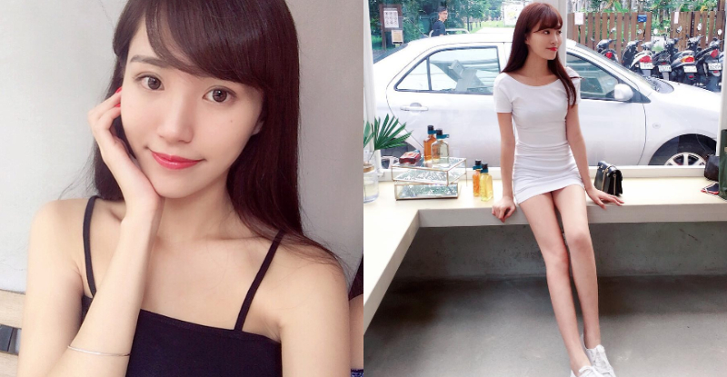 【蜗牛棋牌】「長腿鄰家女孩」身材超亮眼！大露「白嫩長腿」都快看到神祕褲褲了！