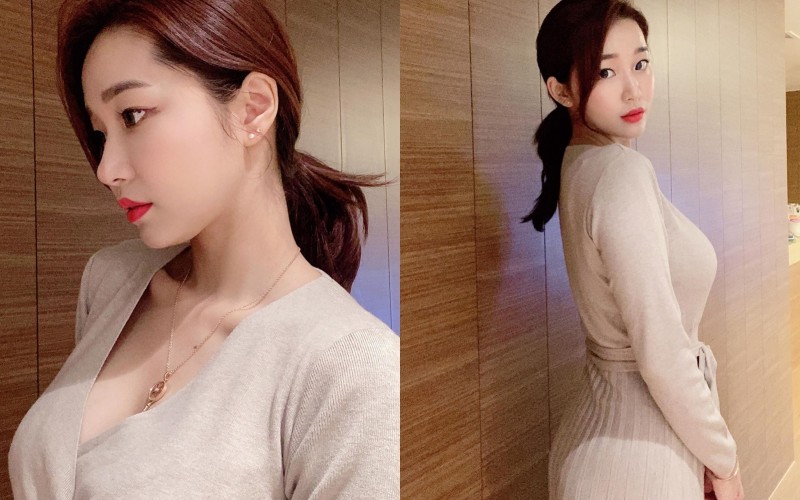 【蜗牛棋牌】巨乳大隻馬人妻「오또맘」170公分身材比例高挑又火辣　緊緻「凹凸曲線」讓人鼻血狂噴