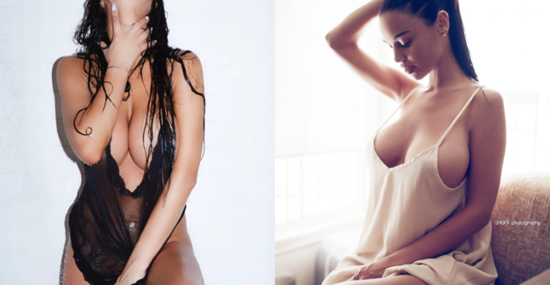 【蜗牛棋牌】巨奶壓境！波蘭妹「乳量過激」太驚人　細肩小可愛無法阻止母愛漫延