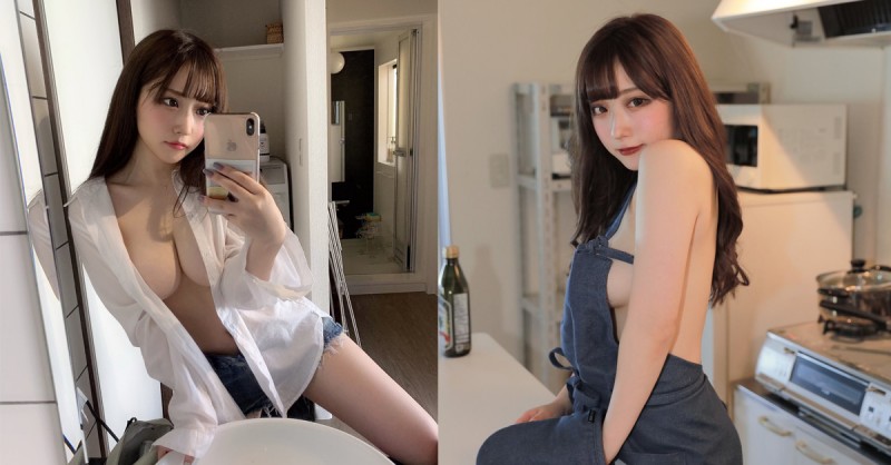 【蜗牛棋牌】尺度也太大！F罩杯巨乳Coser「おもてちゃん」超萌笑顏下的「白皙雙峰」好工口！